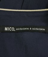 NICO,nicholson and nicholson（ニコニコルソンアンドニコルソン）シャツワンピース 紺 サイズ:38(M位) レディース/2200617538035