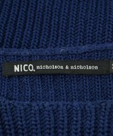 NICO,nicholson and nicholson（ニコニコルソンアンドニコルソン）ニット・セーター 紺 サイズ:36(S位) レディース/2200673554031