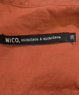 NICO,nicholson and nicholson（ニコニコルソンアンドニコルソン）カジュアルシャツ オレンジ サイズ:F レディース/2200692109038
