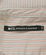 NICO,nicholson and nicholson（ニコニコルソンアンドニコルソン）カジュアルシャツ ピンク サイズ:38(M位) レディース/2200697148100