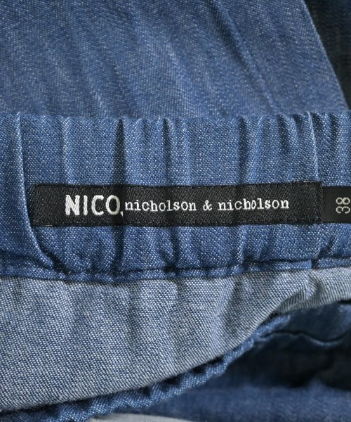 NICO,nicholson and nicholson（ニコニコルソンアンドニコルソン）ロング・マキシ丈スカート 青 サイズ:38(M位) レディース/2200702441035