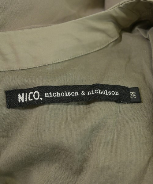 NICO,nicholson and nicholson（ニコニコルソンアンドニコルソン）ブラウス ベージュ サイズ:38(M位) レディース/2200703378040