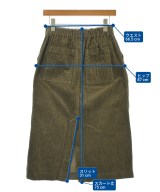 NICO,nicholson and nicholson（ニコニコルソンアンドニコルソン）ロング・マキシ丈スカート 茶 サイズ:38(M位) レディース/2200660496061