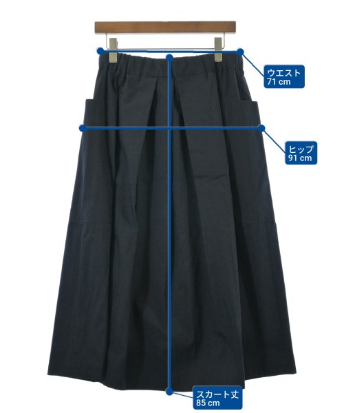 NICO,nicholson and nicholson（ニコニコルソンアンドニコルソン）ロング・マキシ丈スカート 紺 サイズ:38(M位) レディース/2200668373067
