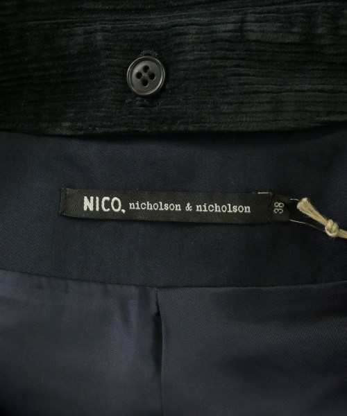 NICO,nicholson and nicholson（ニコニコルソンアンドニコルソン）トレンチコート 紺 サイズ:38(M位) メンズ/2200716873013