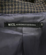 NICO,nicholson and nicholson（ニコニコルソンアンドニコルソン）カジュアルジャケット 茶 サイズ:38(M位) レディース/2200723718017