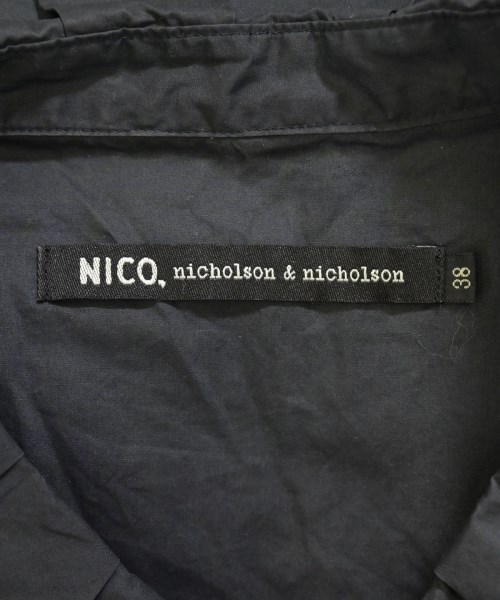 NICO,nicholson and nicholson（ニコニコルソンアンドニコルソン）ブラウス グレー サイズ:38(M位) レディース/2200688317041