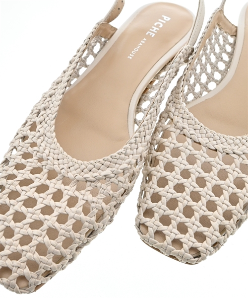 piche ABAHOUSE（ピシェアバハウス）パンプス ベージュ サイズ:EU38(24.5cm位) レディース/2200611768285