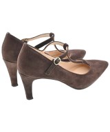 piche ABAHOUSE（ピシェアバハウス）パンプス 茶 サイズ:EU36(22.5cm位) レディース/2200713668063