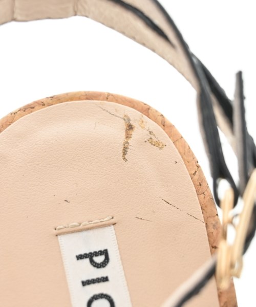 piche ABAHOUSE（ピシェアバハウス）サンダル 黒 サイズ:EU39(25.5cm位) レディース/2200663247097