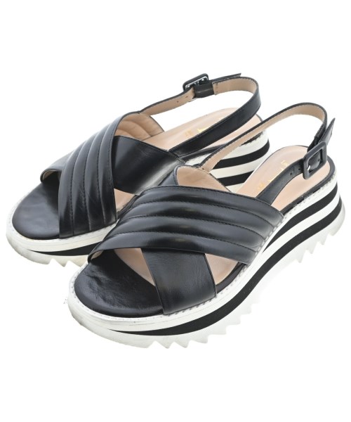 Luca Grossi(ルカグロッシ)サンダル 黒 サイズ:EU35(21.5cm位)/2200639468020