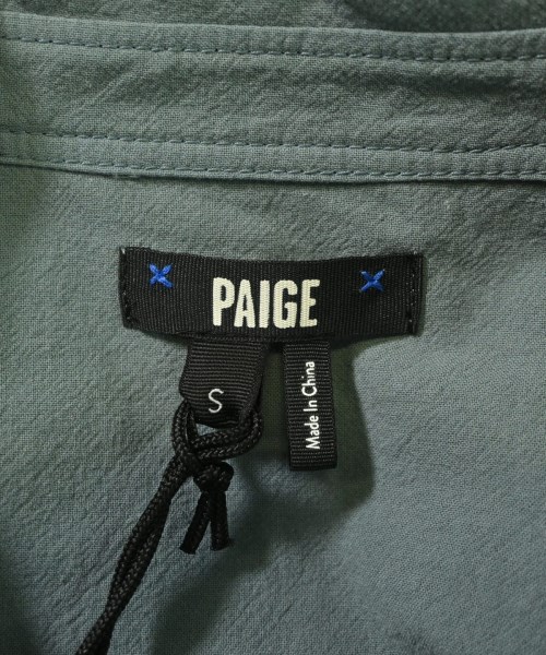 PAIGE（ペイジ）カジュアルシャツ 青 サイズ:S メンズ/2200681222083