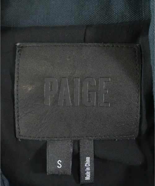 PAIGE（ペイジ）ミリタリーブルゾン 黒 サイズ:S レディース/2200728354340