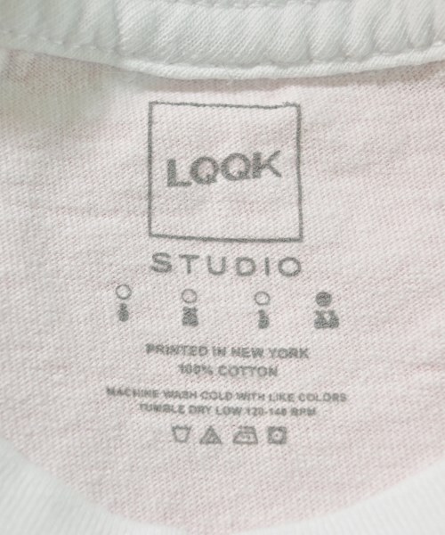 LQQK STUDIO（ルックスタジオ）Tシャツ・カットソー 白 サイズ:XL メンズ/2200641159022