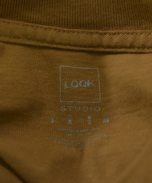 LQQK STUDIO（ルックスタジオ）Tシャツ・カットソー ベージュ サイズ:L メンズ/2200612638082