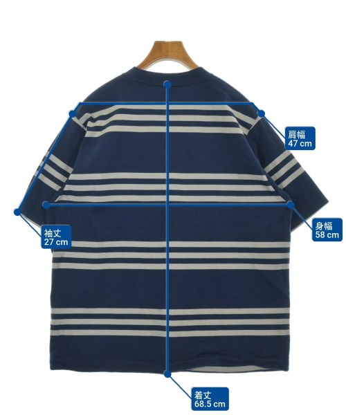 LQQK STUDIO（ルックスタジオ）Tシャツ・カットソー 紺 サイズ:M メンズ/2200613978231