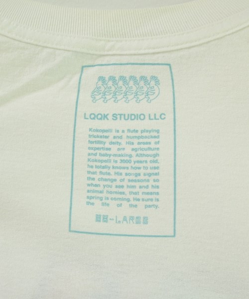 LQQK STUDIO（ルックスタジオ）Tシャツ・カットソー 白 サイズ:L メンズ/2200675286046
