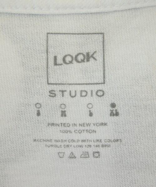 LQQK STUDIO（ルックスタジオ）Tシャツ・カットソー 白 サイズ:XL メンズ/2200678293041