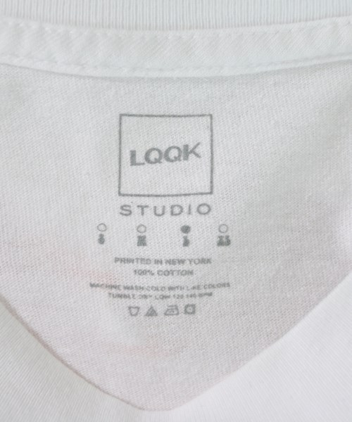 LQQK STUDIO（ルックスタジオ）Tシャツ・カットソー 白 サイズ:L メンズ/2200680921031
