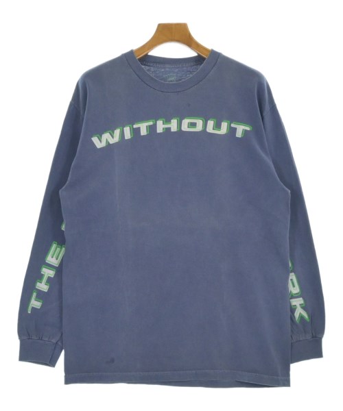 LQQK STUDIO(ルックスタジオ)Tシャツ・カットソー 青 サイズ:M/2200695805098