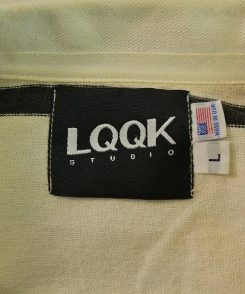 LQQK STUDIO（ルックスタジオ）ポロシャツ 白 サイズ:L メンズ/2200652946123