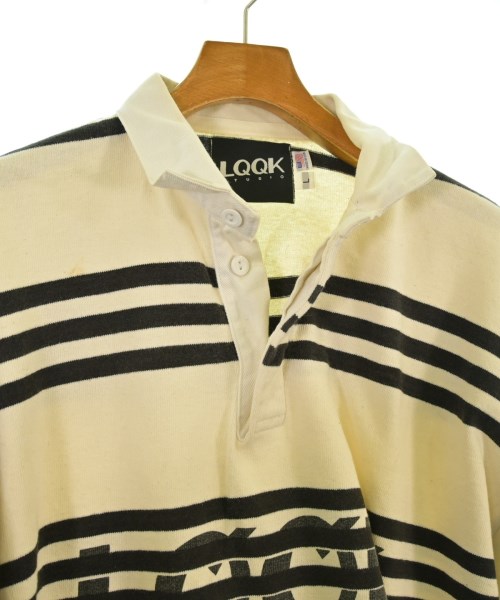LQQK STUDIO（ルックスタジオ）ポロシャツ 白 サイズ:L メンズ/2200652946123