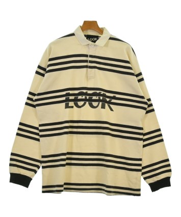 LQQK STUDIO（ルックスタジオ）ポロシャツ 白 サイズ:L メンズ