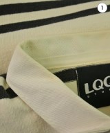 LQQK STUDIO（ルックスタジオ）ポロシャツ 白 サイズ:L メンズ/2200652946123