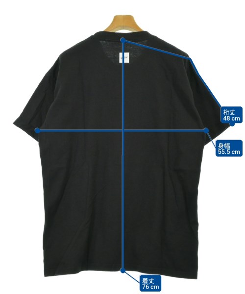 LQQK STUDIO（ルックスタジオ）Tシャツ・カットソー 黒 サイズ:XL メンズ/2200715550267