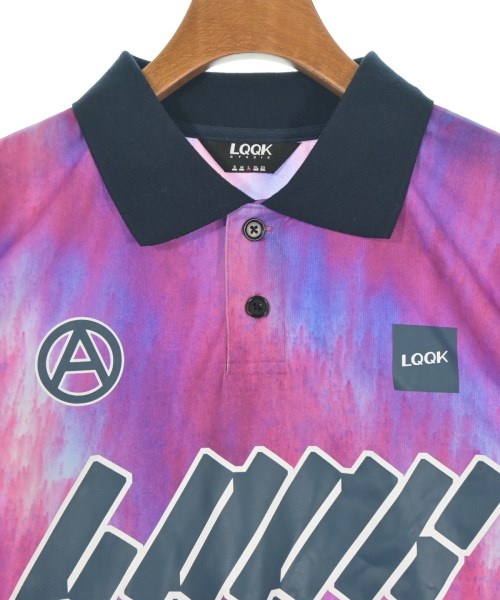 LQQK STUDIO（ルックスタジオ）ポロシャツ 紫 サイズ:L メンズ/2200644131049
