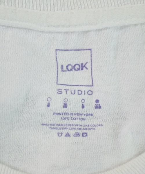 LQQK STUDIO（ルックスタジオ）Tシャツ・カットソー 白 サイズ:XL メンズ/2200664630263