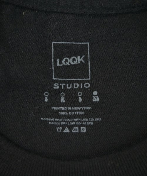 LQQK STUDIO（ルックスタジオ）Tシャツ・カットソー 黒 サイズ:XL メンズ/2200664630270