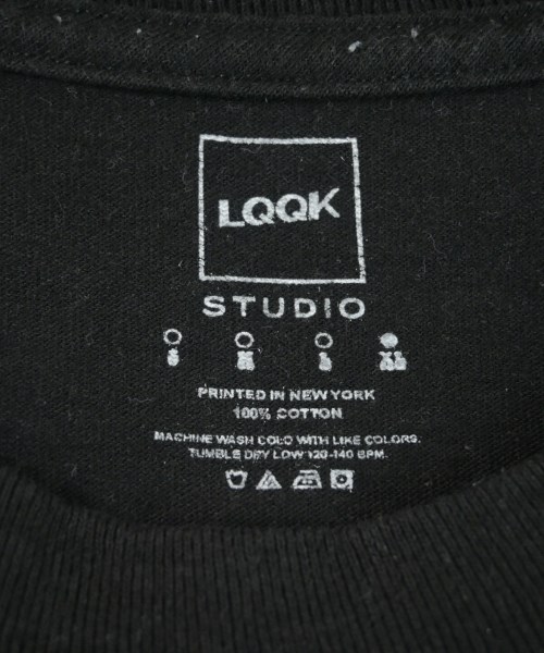 LQQK STUDIO（ルックスタジオ）Tシャツ・カットソー 黒 サイズ:XL メンズ/2200664630348