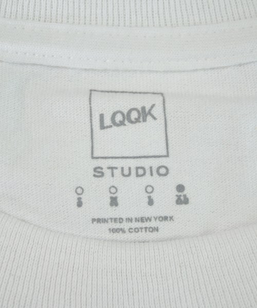 LQQK STUDIO（ルックスタジオ）Tシャツ・カットソー 白 サイズ:M メンズ/2200664630379
