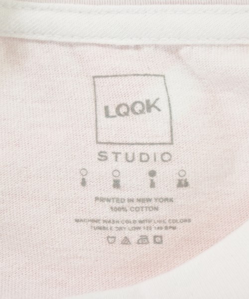 LQQK STUDIO（ルックスタジオ）Tシャツ・カットソー 白 サイズ:L メンズ/2200733980022