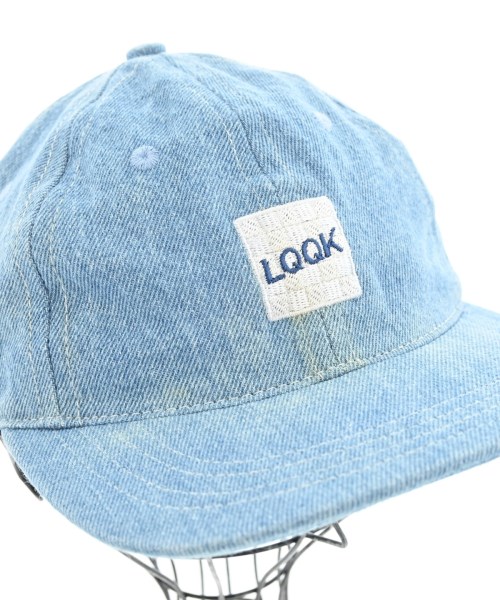 LQQK STUDIO（ルックスタジオ）キャップ 青 サイズ:- メンズ/2200733980138