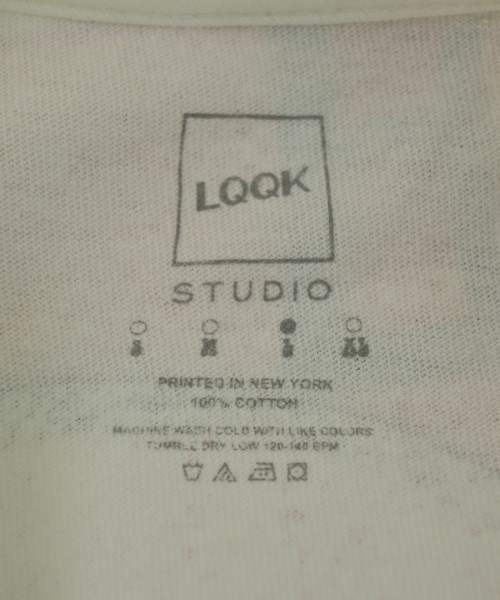 LQQK STUDIO（ルックスタジオ）Tシャツ・カットソー 白 サイズ:L メンズ/2200724633067