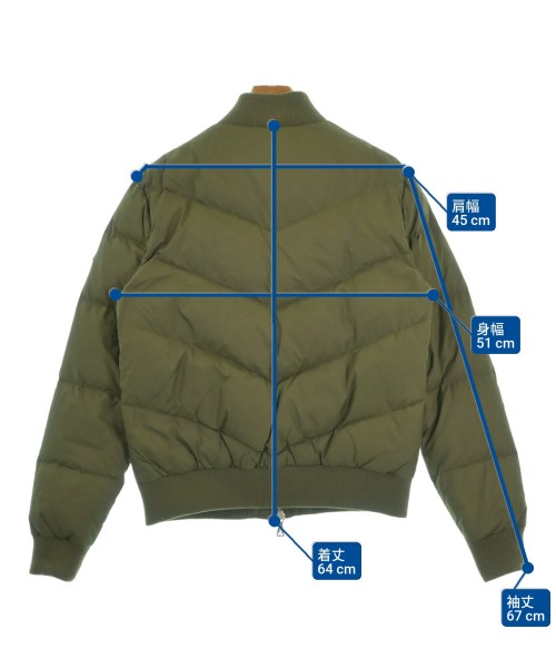 Cape HEIGHTS（ケープハイツ）ダウンジャケット/ダウンベスト カーキ サイズ:S メンズ/2200624175032