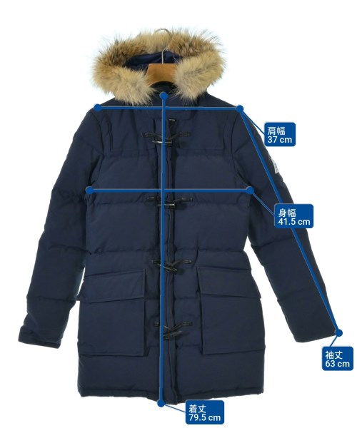 Cape HEIGHTS（ケープハイツ）ダウンコート 紺 サイズ:S レディース/2200658871016