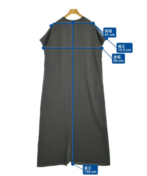 AP STUDIO（エーピーストゥディオ）ワンピース グレー サイズ:38(M位) レディース/2200621778052