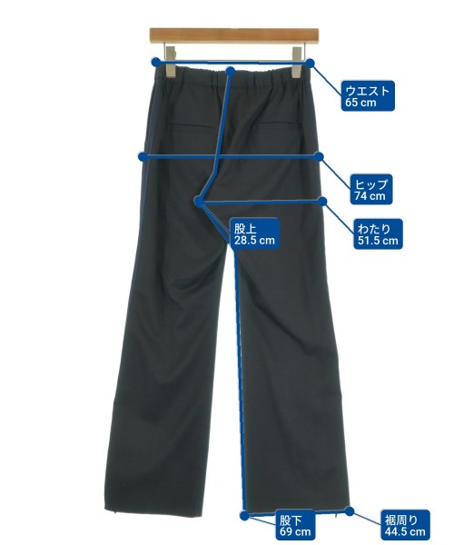 AP STUDIO（エーピーストゥディオ）スラックス 黒 サイズ:34(XS位) レディース/2200639474045