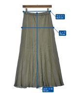 AP STUDIO（エーピーストゥディオ）ロング・マキシ丈スカート グレー サイズ:36(S位) レディース/2200639474106