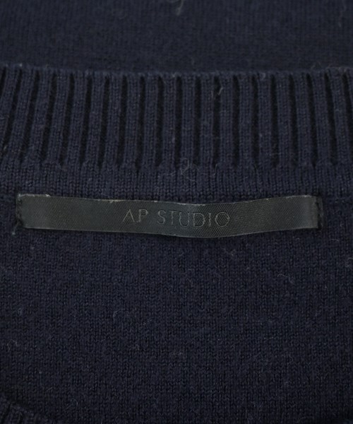 AP STUDIO（エーピーストゥディオ）ニット・セーター 紺 サイズ:F レディース/2200610876561
