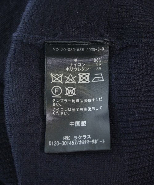 AP STUDIO（エーピーストゥディオ）ニット・セーター 紺 サイズ:F レディース/2200610876561