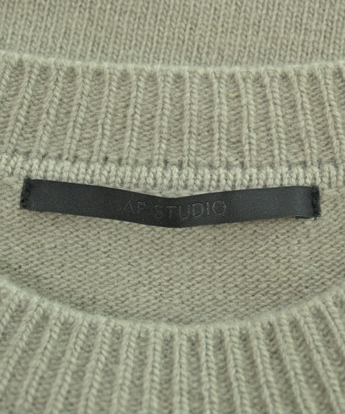 AP STUDIO（エーピーストゥディオ）ニット・セーター グレー サイズ:F レディース/2200622466040
