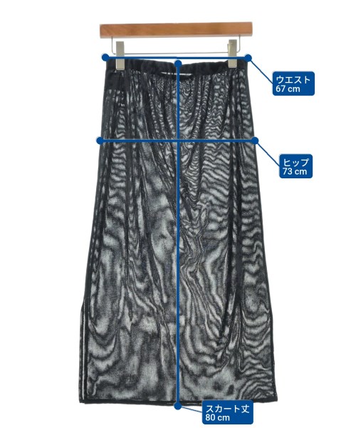 AP STUDIO（エーピーストゥディオ）ロング・マキシ丈スカート 黒 サイズ:36(S位) レディース/2200625618040