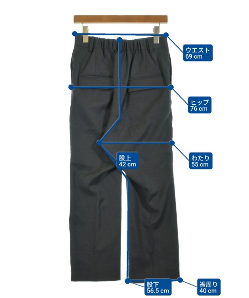 AP STUDIO（エーピーストゥディオ）スラックス グレー サイズ:36(S位) レディース/2200627123054