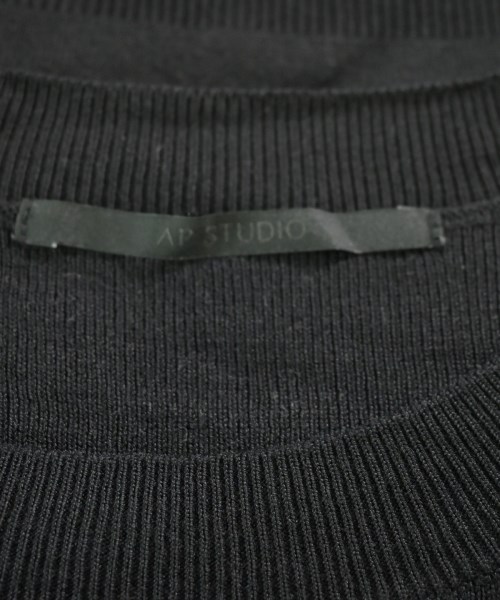 AP STUDIO（エーピーストゥディオ）ニット・セーター 黒 サイズ:-(S位) レディース/2200627531095