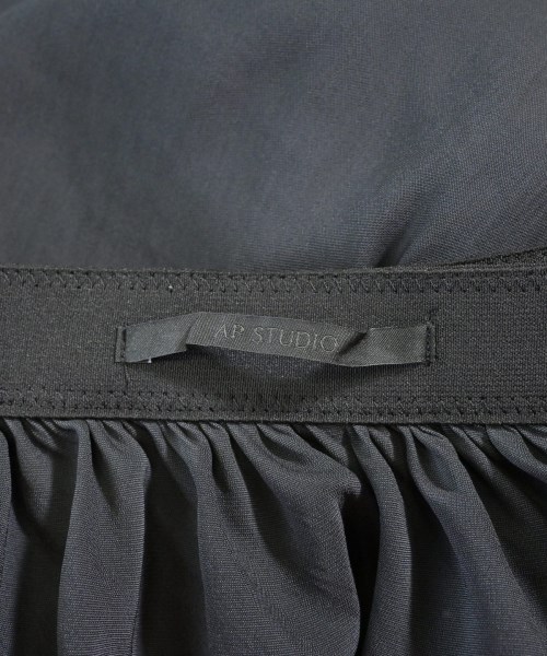 AP STUDIO（エーピーストゥディオ）ロング・マキシ丈スカート 黒 サイズ:-(M位) レディース/2200611928078