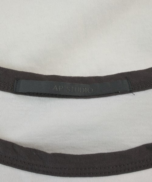 AP STUDIO（エーピーストゥディオ）Tシャツ・カットソー 白 サイズ:F レディース/2200601694051